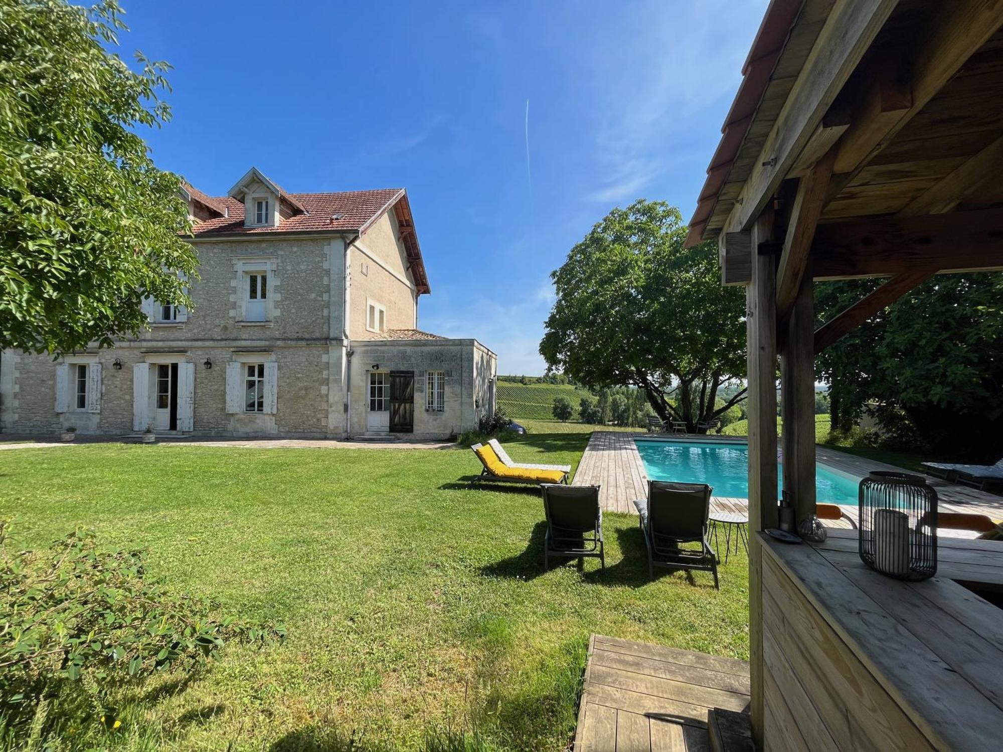 Chateau La Fontaine Villa Fronsac  Exterior photo